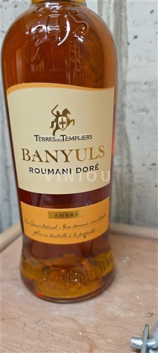 Roussillon Banyuls Terres des Templiers Roumani Doré Ikke årgangsbestemt