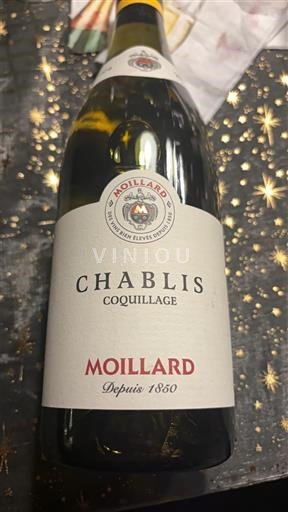 Burgundija Chablis Moillard Coquillage Neleten.