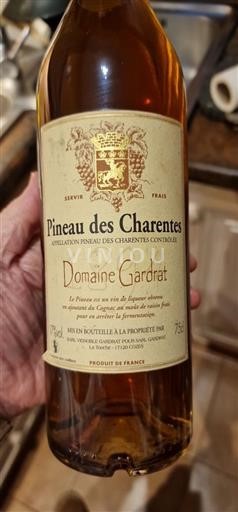 Poitou-Charentes Pineau-des-Charentes Domaine Gardrat Não Sazonado
