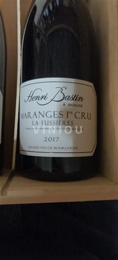 Burgundi Määrittelemätön Premier Cru Henri Bastin La Fussières 2017
