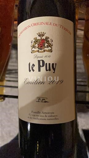 Bordeaux Francs-Côtes-de-Bordeaux Château Le Puy Emilien 2019