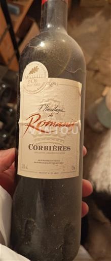 Langvedok Corbières L'Héritage de Romanis 2000
