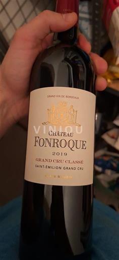 Bordeaux Saint-Émilion Grand Cru Grand Cru Classé Château Fonroque 2019