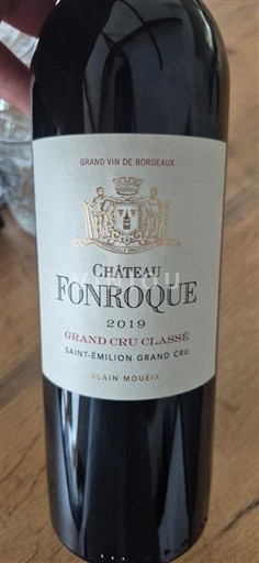 Bordéus Saint-Émilion Grand Cru Grand Cru Classé Château Fonroque 2019