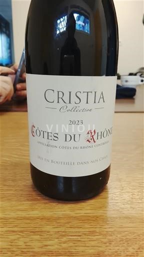 Rhône-dalen Côtes-du-Rhône Domaine Cristia Collection 2023