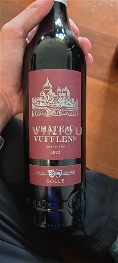Vaud La Côte AOC Grand Cru Château Vufflens 2022