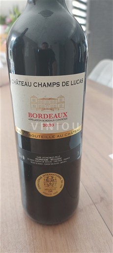Bordeaux Château Champs de Lucas 2020