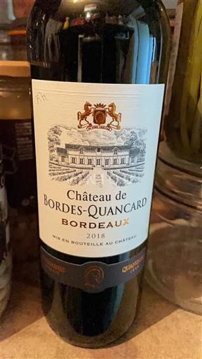 Bordeaux Château Bordes-Quancard 2018