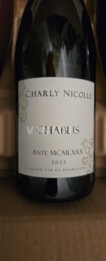 Bourgogne Chablis Charly Nicolle Ante MCMLXXX 2023