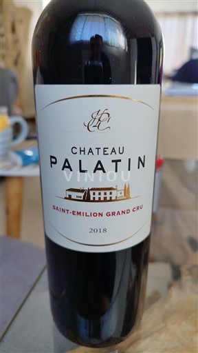 Bordeaux Saint-Émilion Grand Cru Grand Cru Château Palatin 2018