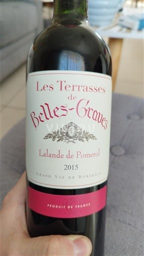 Bordeaux Lalande-de-Pomerol Belles-Graves Les Terrasses 2015