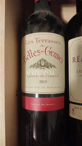 Бордо Лаланд-де-Помроль Belles-Graves Les Terrasses 2015