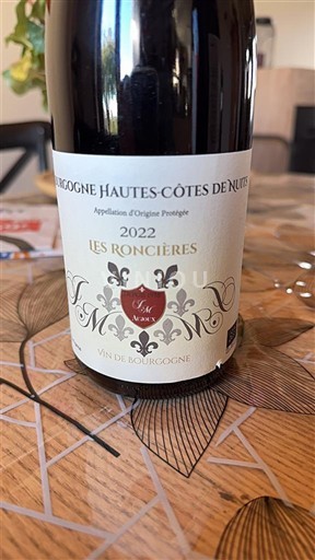 Burgundi Määrittelemätön JM Alain Les Roncières 2022