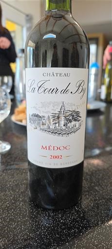 Bordeaux Médoc Cru Bourgeois Château La Tour de By 2002