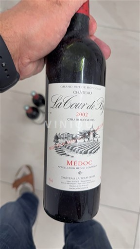 Bordeaux Médoc Cru Bourgeois Château La Tour de By 2002