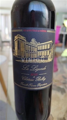Bordeaux Saint-Émilion Grand Cru Grand Cru Château Bellevue La Légende 2012