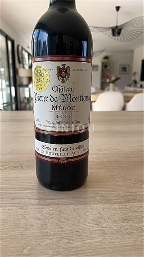 Bordeaux Médoc Château Pierre de Montignac 2000 2009