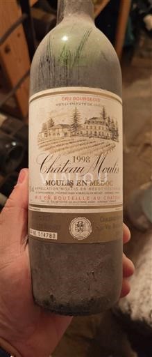 Bordeaux Moulis-en-Médoc Château Moulis 1998