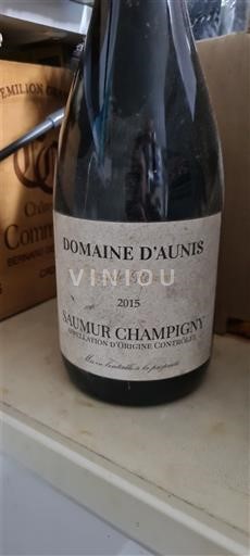 Thung lũng sông Loire Saumur-champigny Domaine Aunis Grande Réserve 2015