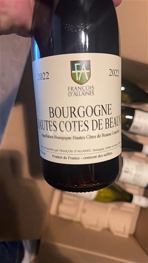 Bourgondië Hautes Côtes de Beaune François Allaines 2022