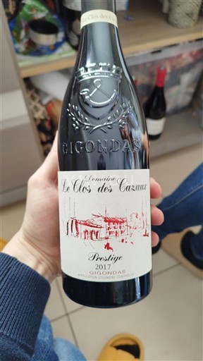 Rhône Valley Gigondas Domaine Le Clos des Cazaux Prestige 2017