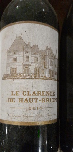 Bordeaux Pessac-Léognan Château Haut-Brion Le Clarence de Haut-Brion 2018
