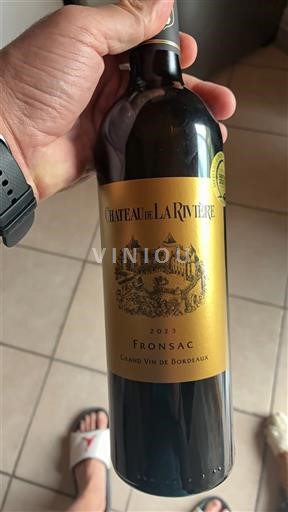 Bordeaux Fronsac Château La Rivière 2023