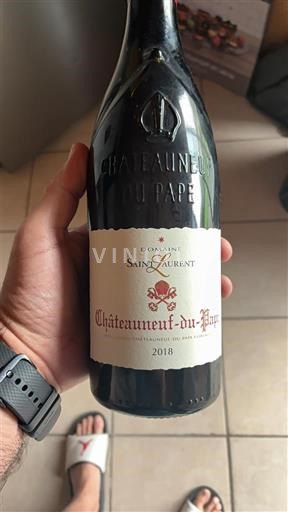 Rhônedalen Châteauneuf-du-Pape Domaine Saint Laurent 2018