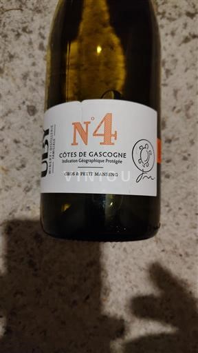 Sudoeste Côtes de Gascogne Domaine Uby N°4 2022