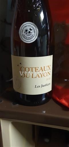 Loiredalen Coteaux-du-Layon Les Justices 2021