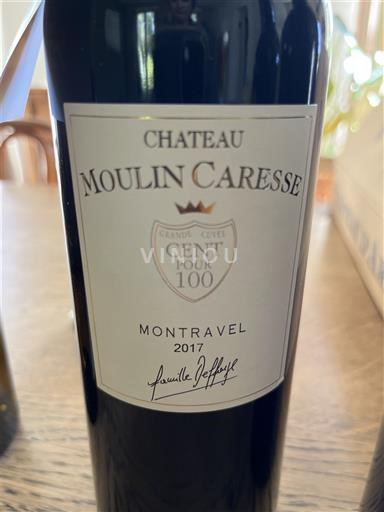 Southwest Montravel Château Moulin Caresse Grand Cent pour 100 2017