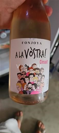 Linguadoca e Rossiglione Paese d'Oc Fonjoya A la Vòstra! Cinsault Senza annata