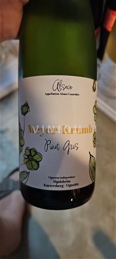 Alsace Meyer-Krumb Pinot Gris Không niên vụ
