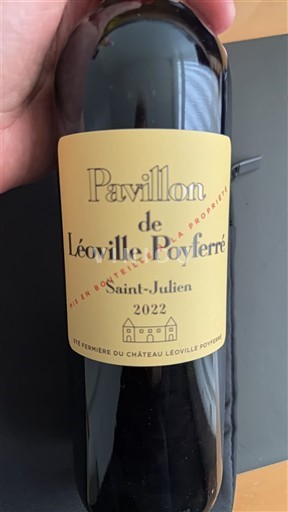 Bordeaux Saint-Julien Château Léoville Poyferré Pavillon de Léoville Poyferré 2022