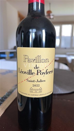 Bordeaux Saint-Julien Château Léoville Poyferré Pavillon de Léoville Poyferré 2022