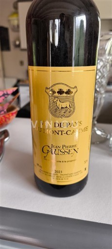Provence Coteaux Varois en Provence Jean Pierre Gaussen Vin de pays du mont caume 2023