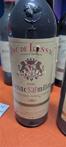 Bordeaux Lussac-saint-émilion Roc de Lussac 1996