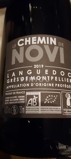 Languedoc Grès de Montpellier Le Chemin de Novi 2019