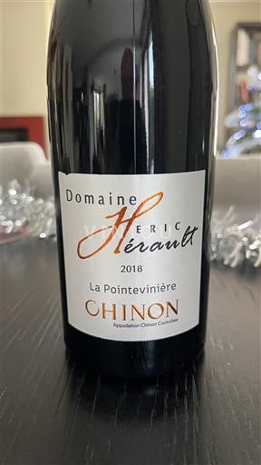 Thung lũng sông Loire Chinon Eric Hérault La Pointevinière 2018