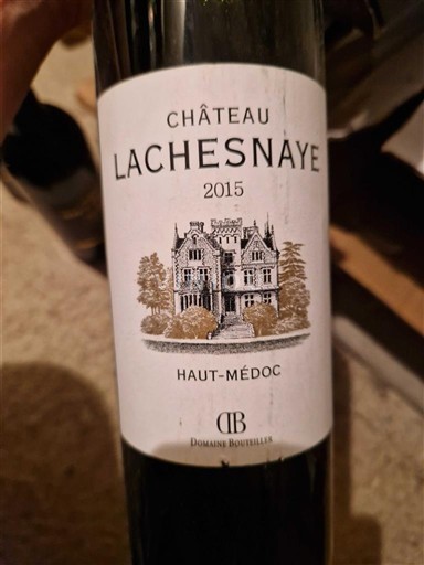 Bordeaux Haut-Médoc Château Lachesnaye 2015