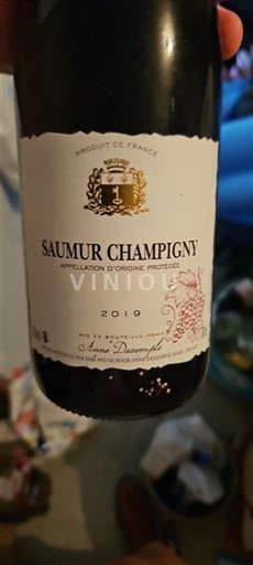 Loirevallei Saumur-champigny Arpents des Vaudons 2019