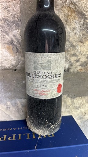 Bordeaux Lussac-saint-émilion Château Milleroses 1998