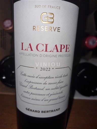 Linguadoca La Clape Gérard Bertrand Réserve 2022