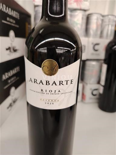 La Rioja Rioja Arabarte Reserva 2014