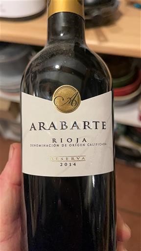 La Rioja Rioja Arabarte Reserva 2014