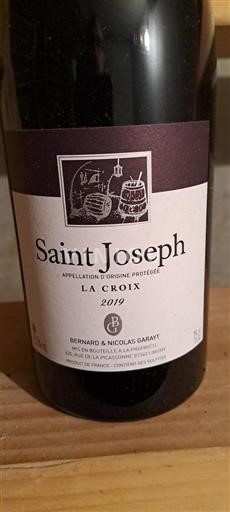 Thung lũng Rhône Saint-Joseph Bernard & Nicolas Garayt La Croix 2019