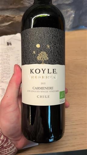Thung lũng Rapel Thung lũng Colchagua Koyle Reserva Los Lingues Single Vineyard 2021
