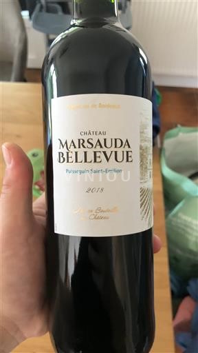 Bordeaux Puisseguin-Saint-Émilion Château Marsauda Bellevue 2018