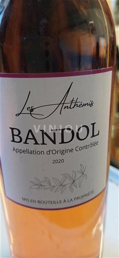 Provence Bandol Les Anthémis 2020