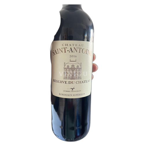 Bordeaux Bordeaux Supérieur Château Saint-Antoine Réserve du Château 2016